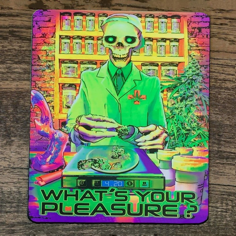 Mouse Pad Whats Your‎ Pleasure Weed 420 Doctor